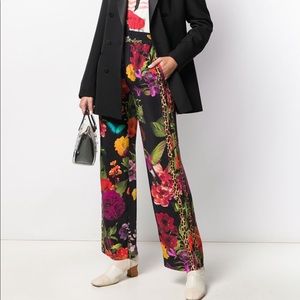 Alice and Olivia Benny smock waist pant size M